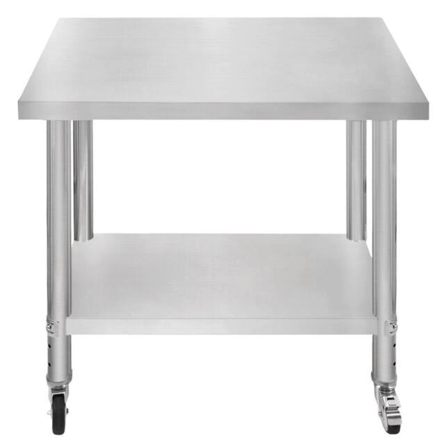 Monstershop KuKoo Work Table - 90cm x 76cm x 86cm in Silver - Size: 90 cm x 76 cm x 86 cm - image 1