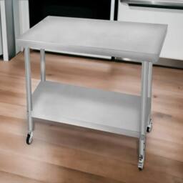 Monstershop KuKoo Work Table - 90cm x 76cm x 86cm in Silver - Size: 90 cm x 76 cm x 86 cm - thumbnail 6