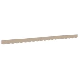 Berkfield Home Awning Valance for 4.5 m Frame Beige 4.3x0.2 m - thumbnail 2