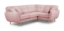 The Great Sofa Company Ailis 2 Corner 1 Faro Soft Pink in Dusty Pink - thumbnail 2