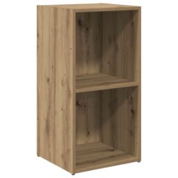 Berkfield Home TV Cabinet Set with Shelf with Storage 6 pcs Artisan Oak Engineered Wood in Brown - thumbnail 6