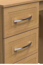 Ready Assembled 2 U Oxford Vanity (Ready Assembled) in Light Oak - thumbnail 4