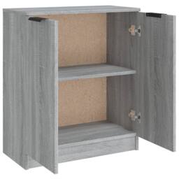 Berkfield Home Sideboard Grey Sonoma 60x30x70 cm Engineered Wood - Size: 60 x 30 x 70 cm - thumbnail 5