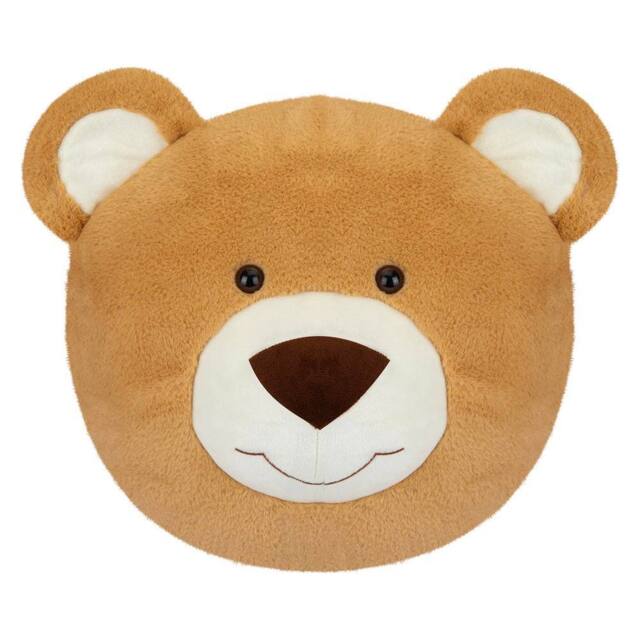 VFM e-Store Wall Decoration Plush Brown Teddy Bear Plush 45cm x 44cm Brown X 1 - Size: 45 cm x 44 cm - image 1