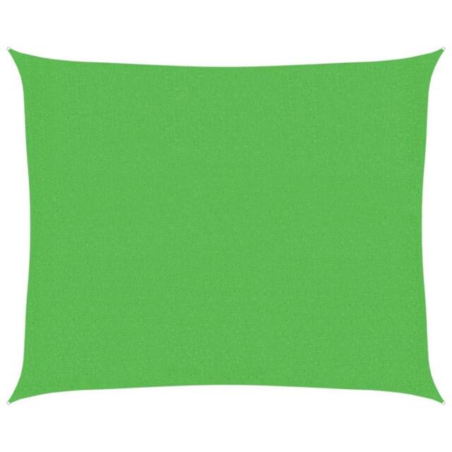 Berkfield Home Sunshade Sail 160 g/m¬≤ Light Green 2.5x3 m HDPE - image 1