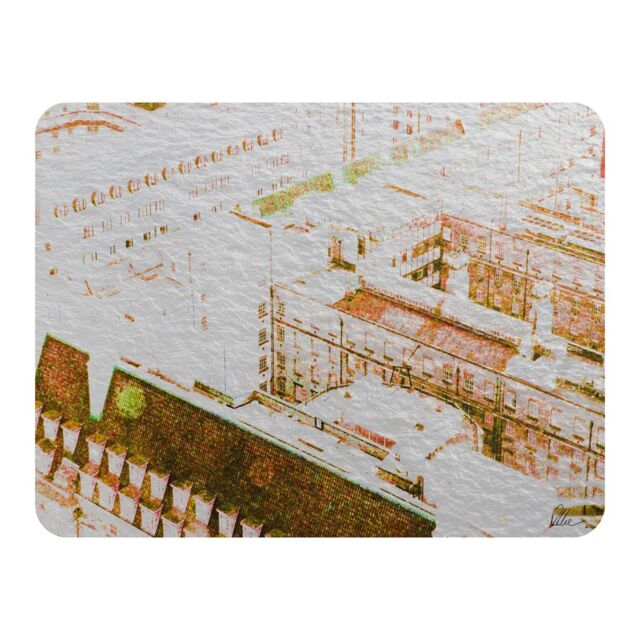 Benjamin Tate Design Chimney Tops Brown Blanket in Natural - Size: 120 cm x 150 cm - image 1