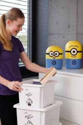Keeeper Minions Bob Stackable Storage Box 6 Litre - Multicoloured - thumbnail 8