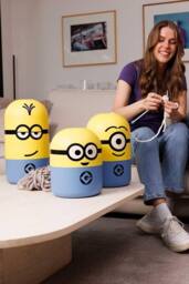 Keeeper Minions Bob Stackable Storage Box 6 Litre - Multicoloured - thumbnail 3