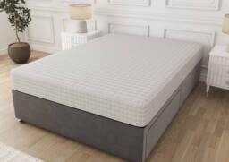 Sloomy Essentials White Cube Bonnell Hybrid Quilted Spring Mattress 24cm - Size: Single - thumbnail 7