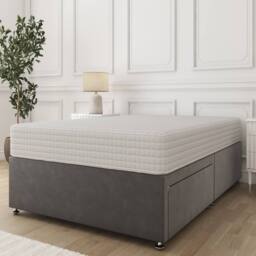 Sloomy Essentials White Cube Bonnell Hybrid Quilted Spring Mattress 24cm - Size: Single - thumbnail 3