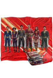 Warner Brothers Shazam Fury Of The Gods Officially Licensed Silky Touch Super Soft Throw Blanket 152 x 127 cm in White - thumbnail 2
