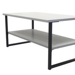Ready Assembled 2 U Tamworth XXL Coffee Table 1000x500 (Ready Assembled) in Dark Grey - thumbnail 4