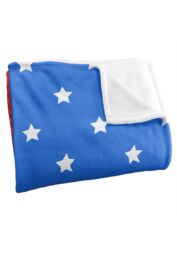 Wonder Woman Red & Blue Silky Touch Super Soft Throw Blanket 152 X 127 cm in White - thumbnail 3
