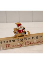 KDMD Wood Brown Christmas Ornament 11cm - thumbnail 2