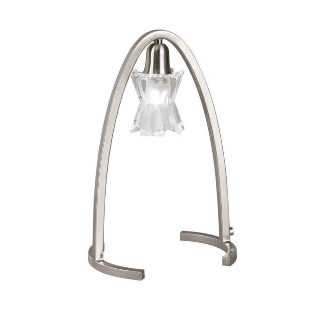 Netlighting Alaska Table 1 Light G9 Satin Nickel in Grey - image 1