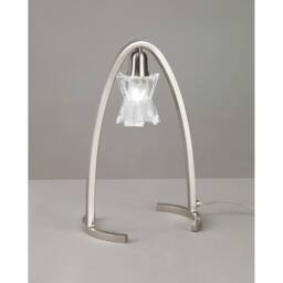 Netlighting Alaska Table 1 Light G9 Satin Nickel in Grey - thumbnail 2