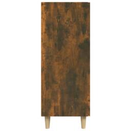 Berkfield Home Sideboard Smoked Oak 69.5x34x90 cm Engineered Wood in Brown - thumbnail 6