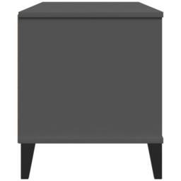 Berkfield Home TV Cabinet VIKEN Anthracite Grey Engineered Wood in Dark Grey - thumbnail 7