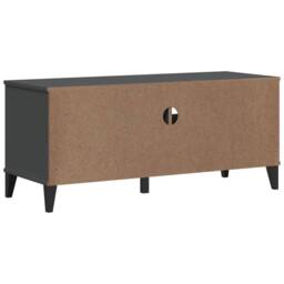Berkfield Home TV Cabinet VIKEN Anthracite Grey Engineered Wood in Dark Grey - thumbnail 8