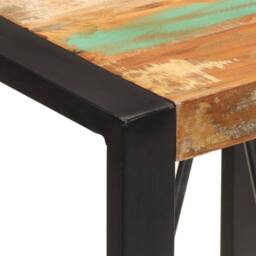 Berkfield Home Bar Table 60x55x110 cm Solid Wood Reclaimed - Size: 60 x 55 x 110 cm - thumbnail 5