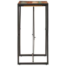 Berkfield Home Bar Table 60x55x110 cm Solid Wood Reclaimed - Size: 60 x 55 x 110 cm - thumbnail 3