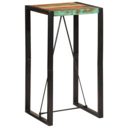 Berkfield Home Bar Table 60x55x110 cm Solid Wood Reclaimed - Size: 60 x 55 x 110 cm - thumbnail 1