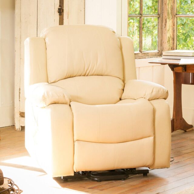 Artemis Home Glendale Manual Recliner Armchair in Cream - image 1
