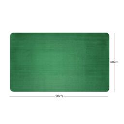 Nicoman Reversible Dual-Colour Blue/Green PVC Anti Slip Shower Mat Bath Mat - Rectangular 90x60 cm - thumbnail 4