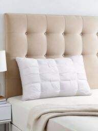 Living and Home 1000g Comfortable High Elasticity Twisted-Pleat Pillow in White - thumbnail 1
