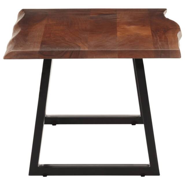 Berkfield Home Beautiful Coffee Table Honey Brown 110x55x40 cm Solid Wood Acacia - Size: 110 x 55 x 40 cm - image 1