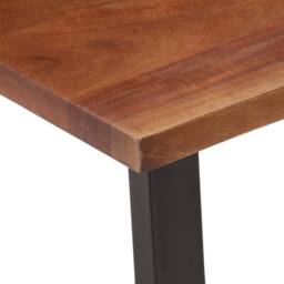 Berkfield Home Beautiful Coffee Table Honey Brown 110x55x40 cm Solid Wood Acacia - Size: 110 x 55 x 40 cm - thumbnail 5