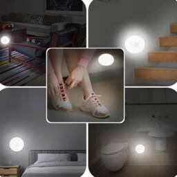 SPETLEK Sensor Light LED Motion PIR USB Portable Cabinet Stair Night Lamp in White - thumbnail 5