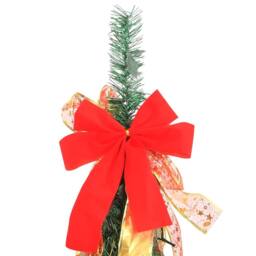Berkfield Home Beautiful Artificial Christmas Tree Pop-up 150 LEDs Green 180 cm - thumbnail 7