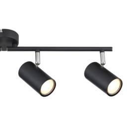 Netlighting Allvi Ceiling Spotlight Bar Matt Black 4x GU10 - thumbnail 5