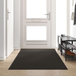 Berkfield Home Doormat You Can Wash - Black, 120x300 cm in Black - Size: Medium - thumbnail 1