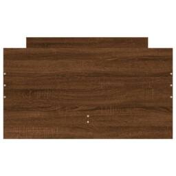 Berkfield Home Modern Bed Frame with Drawers Brown Oak 90x190 cm Single - thumbnail 7