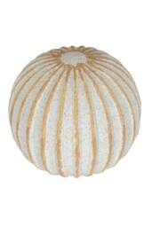 KDMD Grove Medium Woven Decorative Ball in White - thumbnail 2