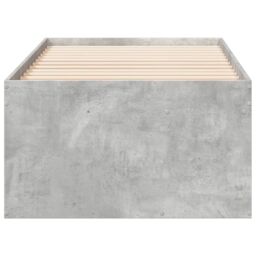 Berkfield Home Daybed with Drawers without Mattress Concrete Grey 100x200 cm - thumbnail 5