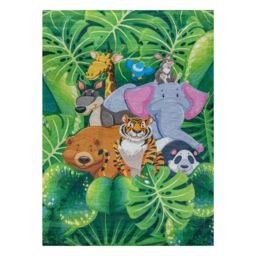 RugsX Bambino Rug in Green - Size: 160 cm x 220 cm - thumbnail 3
