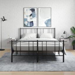 Berkfield Home Wall-mounted Bedside Cabinets 2 pcs Grey Sonoma 35x35x20 cm - Size: 35 x 35 x 20 cm - thumbnail 1