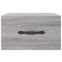 Berkfield Home Wall-mounted Bedside Cabinets 2 pcs Grey Sonoma 35x35x20 cm - Size: 35 x 35 x 20 cm - thumbnail 6