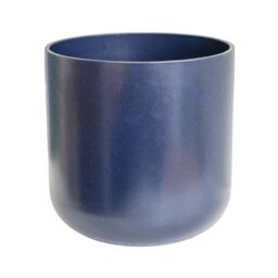 Ivyline Lisbon Planter French Navy H26Cm D26Cm- Ceramic- Best Seller- Available from 12cm to 26 cm & 5 colours - thumbnail 2