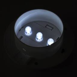 Berkfield Home Outdoor Solar Fence Lamps 12 pcs LED White - thumbnail 6