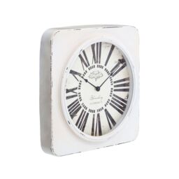 Orsina White Antique Finish Wall Clock - thumbnail 2