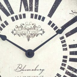 Orsina White Antique Finish Wall Clock - thumbnail 5