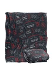Yellowstone You Do It For Me Pattern Silky Touch Super Soft Throw Blanket 152 X 127 cm in White - thumbnail 2