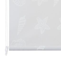 Berkfield Home Shower Roller Blind 80x240 cm Sea Star in Grey - thumbnail 5