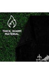 Liverpool FC Men's Crest Blanket in Black - thumbnail 4