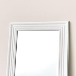 Melody Maison Tall White Full Length Mirror 52cm X 160cm in Off-White - Size: 52 cm X 160 cm - thumbnail 6