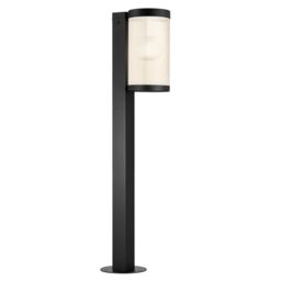 Nordlux Modern Outdoor Garden Post Black Aluminium E27 Weatherproof, IP54 - thumbnail 1